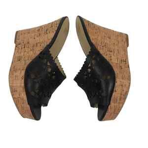 Victoria Secret Peep Toe Wedge 7 VINTAGE